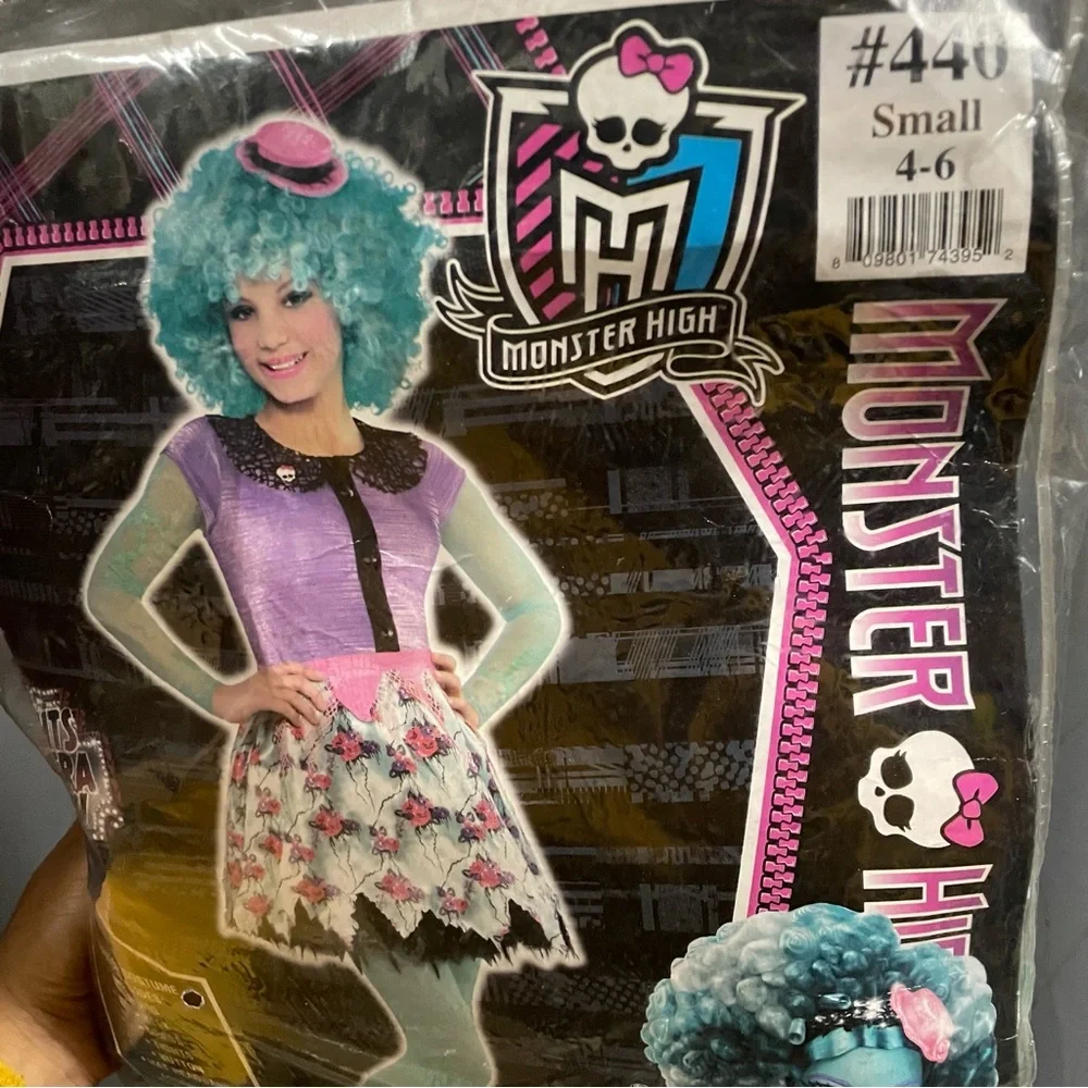 Monster High Honey Swamp Costume- Small 4-6